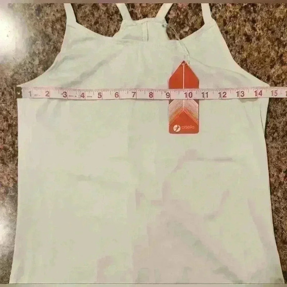 NEW NWT Oiselle Women's Fall Tank Top, Sz 2, Dew; $39 - Picture 2 of 5